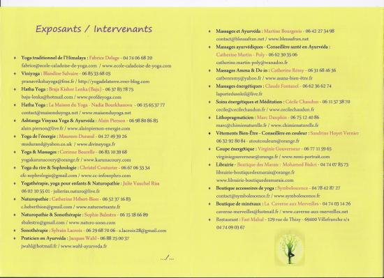 Listeintervenants